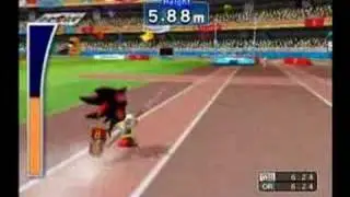 Mario and Sonic at the Olympic Games Pole Vault