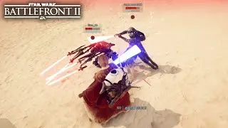 OBI-WAN KENOBI - Duel 2v1 Intense Gameplay #111 | Star Wars Battlefront 2