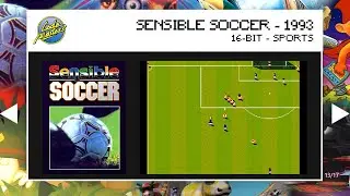 Sensible Soccer | Codemasters Collection 1 | Game 13 of 17 | Evercade Handheld