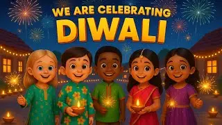 Diwali Song for Kids | Festival of Lights Rhyme | Indian Festival Song | The Singing Educator 🌈