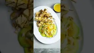 GE Fennel Citrus Avocad Salad Grilled Tofu Skewers Instagram