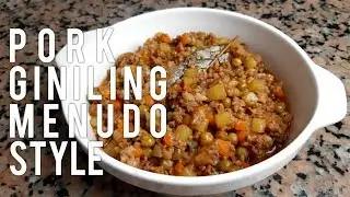 PORK GINILING MENUDO STYLE