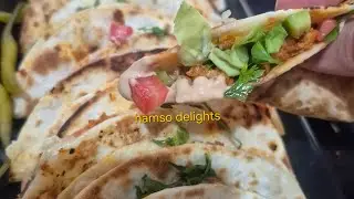 تاكو 🌮 منزلي من أسهل ما يكون بنتو بننة روووعة الروعة 😍. 