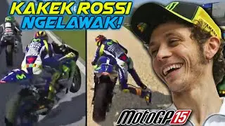 WADUH! akun GUA Dibajak ZANLAT Gaming! Rossi Jadi RUSUH - MotoGP 15 Indonesia (PC)