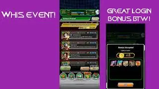 Doing the Whis Skill Orb event for the first time! (I didn't get shafted!)