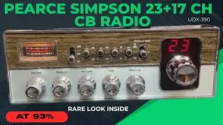 Pearce Simpson LION 40, RARE VINTAGE CB RADIO at 93%