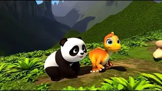 Baby Panda's Shadow 1 ChuChu TV Nursery Rhymes & Kids Songs, Pinkfong