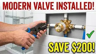 How to Install a Modern Shower Valve Properly Plumbing Tutorial