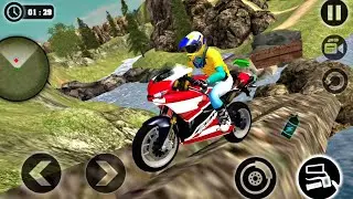 Superbike Crazy Motorcross OffRoad Riding Hills : Uphill Offroad Motorbike Rider : Android Gameplay
