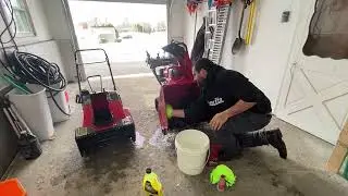 Honda Snowblower Maintenance | Wash that Salt OFF!