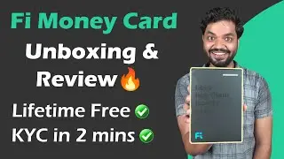 Fi Money Debit Card Unboxing & Review 🔥 | Lifetime Free Card | KYC In Just 2 Mins | Full Details