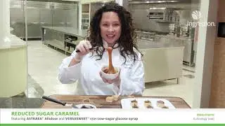 Reduced sugar caramel formulation demo