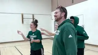 Women's basketball head coach Blake Huber Mic'd Up