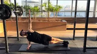 Side Plank with Reachthrough &mdash; Quick Technique Demo