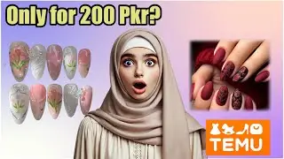 Temu Pakistan Fake Nails Review: Are They Worth It? Honest Press-On Nails Test & Wear Test!