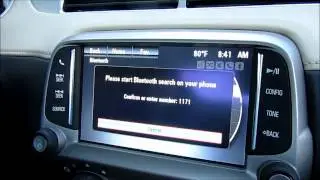 Pairing Phone to New 2013 MyLink System on Camaro