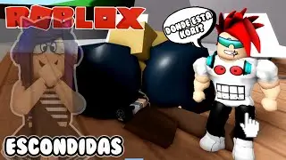 ME HICE INVISIBLE EN LAS ESCONDIDAS CON LUKY | Escondidas en Brookhaven | Kori Roblox