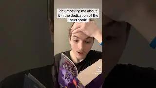 When Rick Riordan wrote a literal cliffhanger: