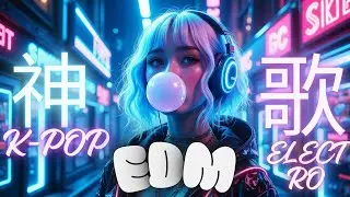 Dark K-Pop EDM | Powerful Electro Beat | Intense Korean Pop Energy