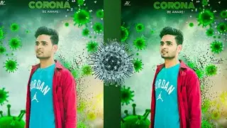 Corona virus photo editing 2021 | PicsArt coronavirus photo editing 2021