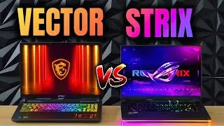 MSI Vector 16 vs Asus Strix G16 (2025) - MSI vs Asus ROG Gaming Laptop