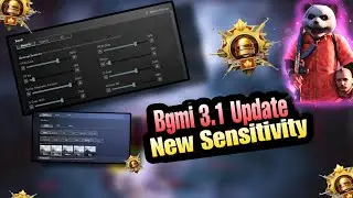 Bgmi 3.1 Update✅ | Zero Recoil Sensitivity | Bgmi Best Sensitivity | 4 Fingers Claw | PubgM/Bgmi✅