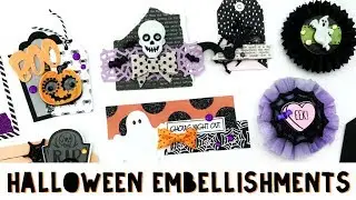 DIY Halloween Embellishments | Halloween 2018 #9 | Serena Bee Creative