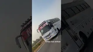 tourist bus mass entry | Kerala tourist bus by crazy bus entrys #shorts
