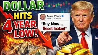 डॉलर 4 साल के निचले स्तर पर! अब सोना–चांदी का क्या होगा? | Dollar Crash Explained