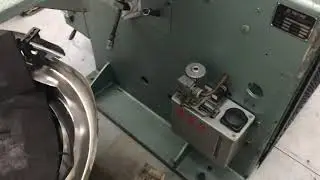 E.W.Menn GW83L flat die thread roller