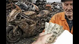 I Bought Ducati Superbike for ONLY $300! Grandpa Sold Me His Abandoned Bike (Full Restoration)