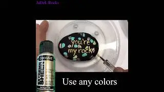 Kindness Rock Ideas | you're my rock | 1 minute tutorial #shorts
