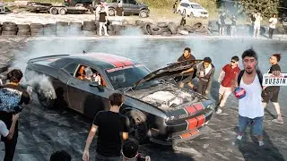 6 Hellcats Drove 4 Hours For This&hellip;😳 (30 DAYS STRAIGHT)