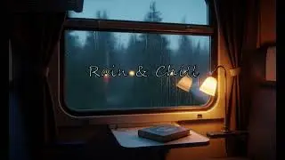 Rainy Night Train Journey 🚂🌨️ 1 Hours | Deep Sleep, Study & Relax | Rain & Chill Ambience
