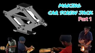Mechanical Engineering Project: Car Screw&nbsp;Jack| PART 1 | @KIIT_University