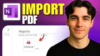 How To Import A PDF Into OneNote (Tutorial 2026)
