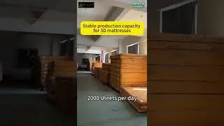 Breathable and anti-mite, stable production capacity 3D mattress #mattress#3D#factory#customization