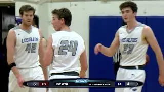 Homestead Mustangs vs Los Altos Eagles - Boys Basketball, January 9th 2018