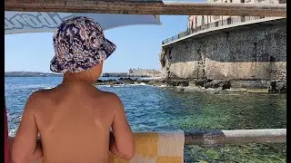 Ионическое море. Пляжи Сиракузы. Ортиджия.