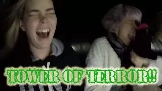 Mortem3r and CommanderHolly on the TOWER OF TERROR!!!