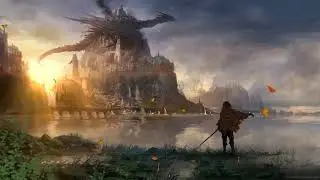 Fantasy Warrior And Dragon Live Wallpaper For Wallpaper Engine