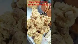 Huge items of fast food food for little money in Bangladesh #foodscraps #myfoodbag #uglyfood
