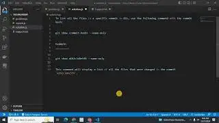 How to List All Files in a Git Commit: A Simple Guide with Example