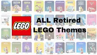 All retired LEGO themes Part 01