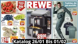 REWE Deutschland | Neuer Prospekt vom 26/01/26 bis 01/02/2026 | Angebote & Aktionen #rewe #prospekt