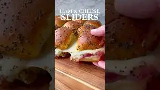 Слайдеры с ветчиной и сыром