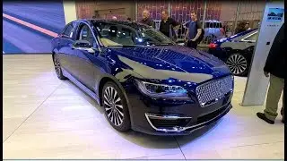 Lincoln MKZ black label 2.0H hybrid luxury sedan us car electric vehicle walkaround + interior W2714