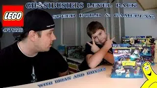 Lego Dimensions: #71228 Ghostbusters Level Pack Unboxing/SpeedBuild/Gameplay - HTG