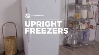 GE Appliances Upright Freezers with Electronic Temperature Control