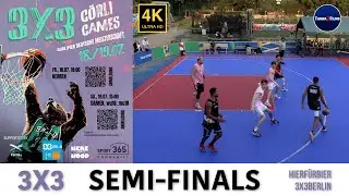 3x3 Basketball | HierF&uuml;rBier vs. 3x3Berlin | G&ouml;rli Games Berlin | Semi-Finals | 2025 | 4K